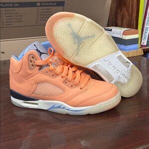 Air Jordan Retro 5 x Dj Khaled “We the Best” - Crimson Sneakers